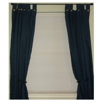 31 By 60 1 Inch White Pvc Blind WH3100060RV by U S Window Fashion Supply Best Price