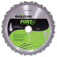 7-1/4 Inches 16T Circ Blade FURY BLADE by Evolution Power Tools Best Price