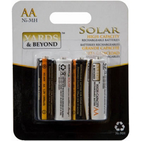 Four Seasons 4Pk Solar Aa Battery BT-NM-AA-1500-4 by Four Seasons Best Price