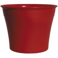 4.3 Inch Red Plastic Planter PIM2021011328 by Rush Creek Designs Best Price