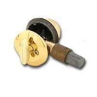 Security Mobile Home Deadbolt Bright Brs 660M 3 CP RCS K6 by Kwikset
