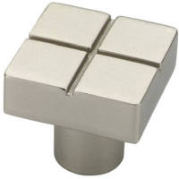 Urban Metals Tile Cabinet Knob Matte Nickel 109049 by Brainerd by Liberty Hardware
