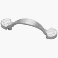 Atlantis Cabinet Pull Flat White and Satin Nickel PBF709V-WSN-C7 by Brainerd by Liberty Hardware Best Price