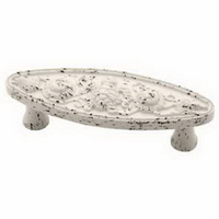 Oval Seaside Cabinet Pull Vintage Antique White PBF663C-254-C by Brainerd by Liberty Hardware