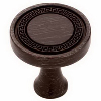 Classic Tapestry Greek Key Round Cabinet Knob Venetian Bronze P15684C-VBR-C by Brainerd by Liberty Hardware Best Price