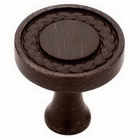 Classic Tapestry Tight Stitch Round Cabinet Knob Venetian Bronze P15459C-VBR-C by Brainerd by Liberty Hardware Best Price