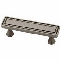 Classic Tapestry Wide Stitch Cabinet Pull Aged Pewter P15442C-175-C by Brainerd by Liberty Hardware Best Price