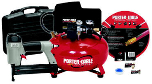 1 1/4 Inch Brad Nailer and Compressor Combo Kit CFBN125B by Porter Cable Power Tools Best Price