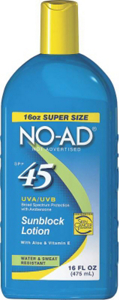 No Ad No-Ad Spf45 Sunblock Lotion 218 by Sun and Skin Care Research Best Price