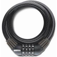 Wordlock Black Bike Lock CL-411-BK by Wordlock Best Price