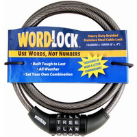 Blk 4Dial Cable Lock CL-422-BK by Wordlock Best Price