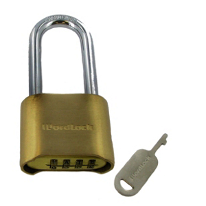 Brs 4Dial 2-1/4 Inches Padloc PL-047-LS by Wordlock Best Price