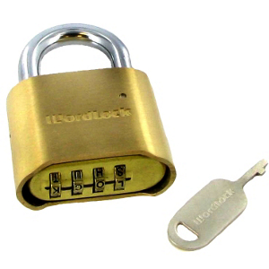 Brs 4Dial1 Inchshac Padlock PL-048-SS by Wordlock Best Price