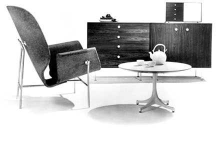 George Nelson wood cabinets