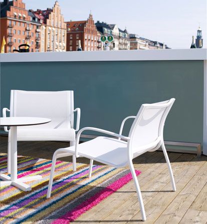 Magis Paso Doble Outdoor Lounge Chairs