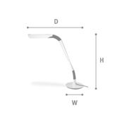 Ardea Personal Light dinmensions