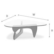 Noguchi Table dimensions
