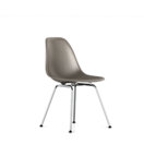  Eames Molded Plastic Side Chair with 4-leg Base