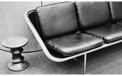 Eames Walnut Stool