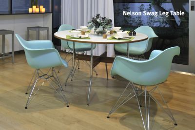 Nelson Swag Leg Table