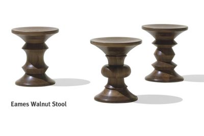 Eames Walnut Stool