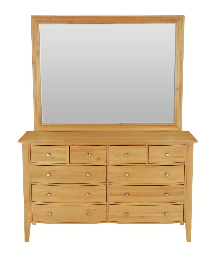 Essex Cove Mirror - Natural Finish