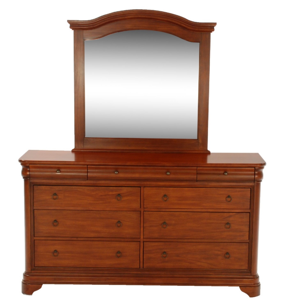 King Louis Landscape Mirror