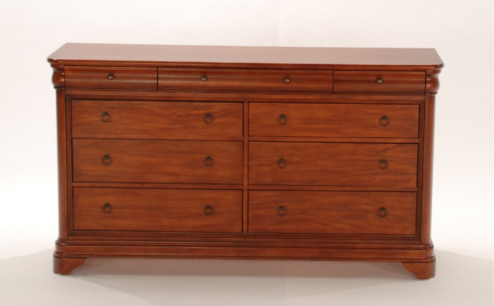 King Louis 9 Drawer Dresser