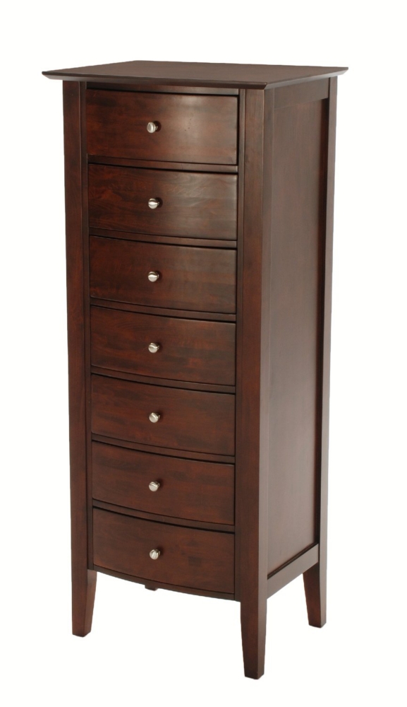 Essex Cove Lingerie Chest - Merlot Finish