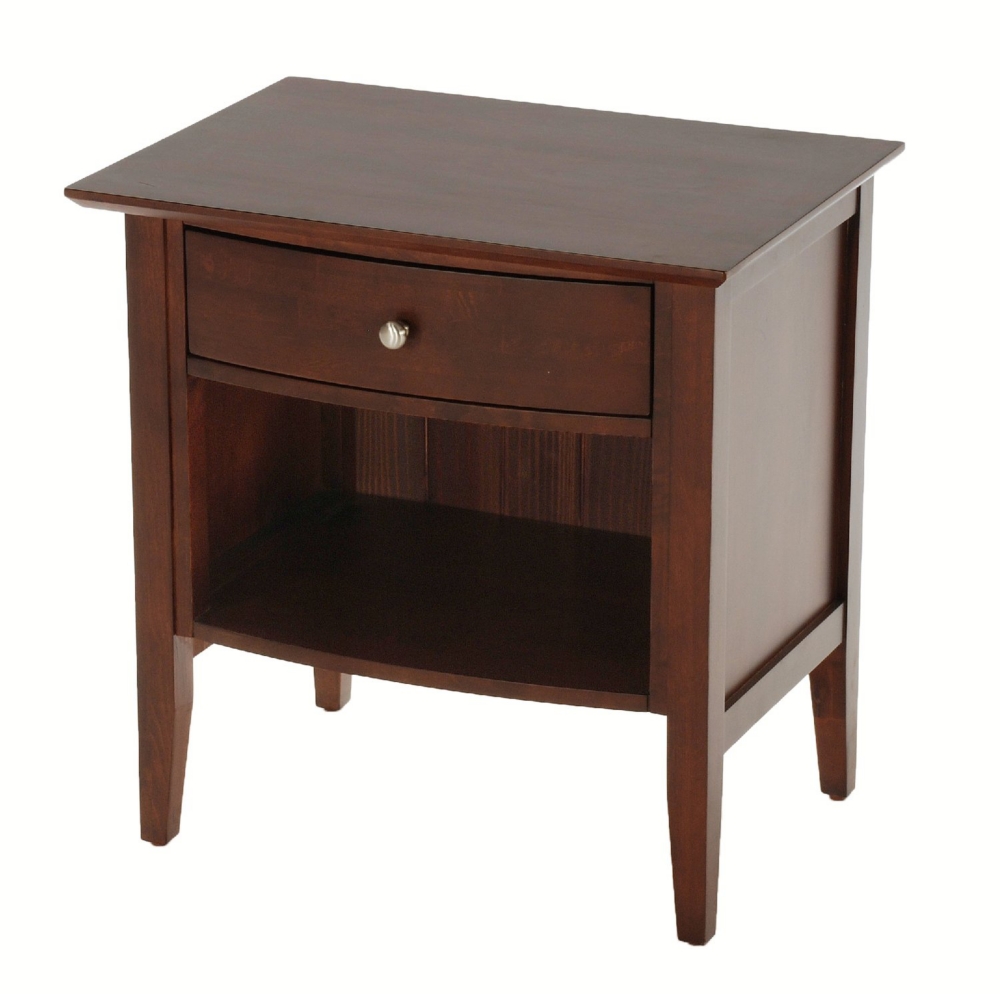 Essex Cove Nightstand - Merlot Finish