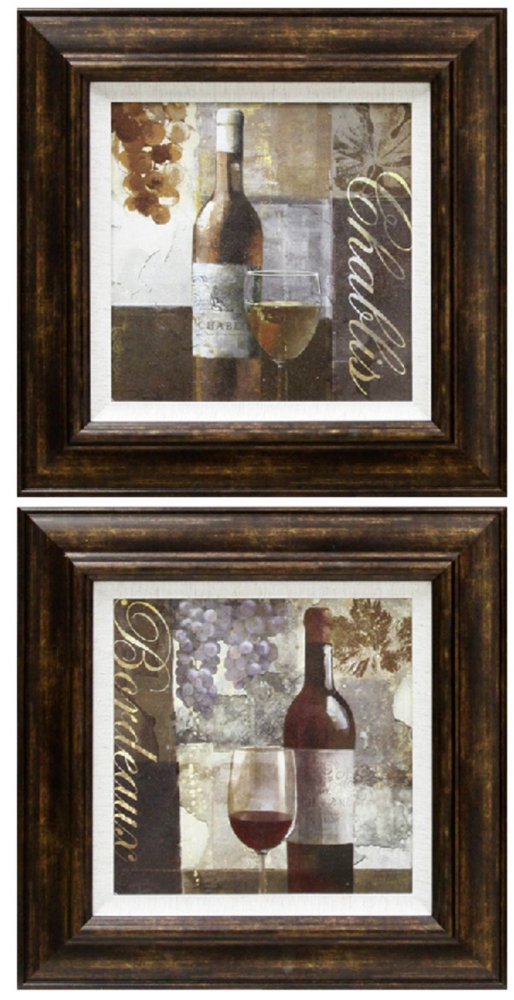Wine Art, Set of 2