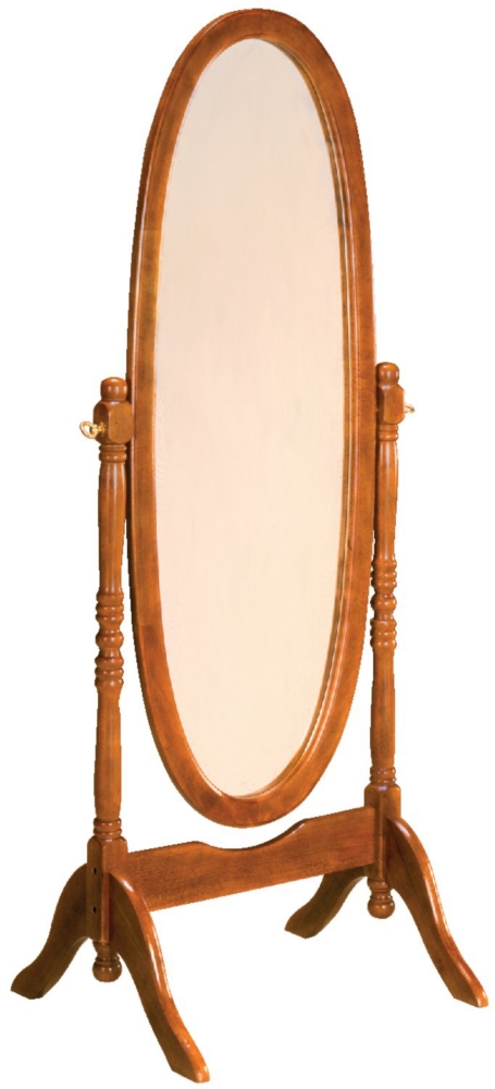 Oak Cheval Mirror