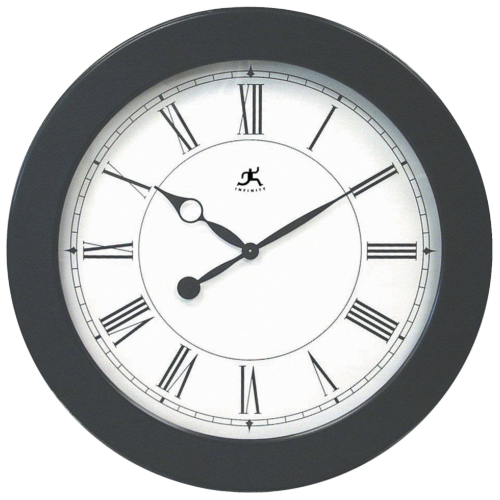 Black Wall Clock