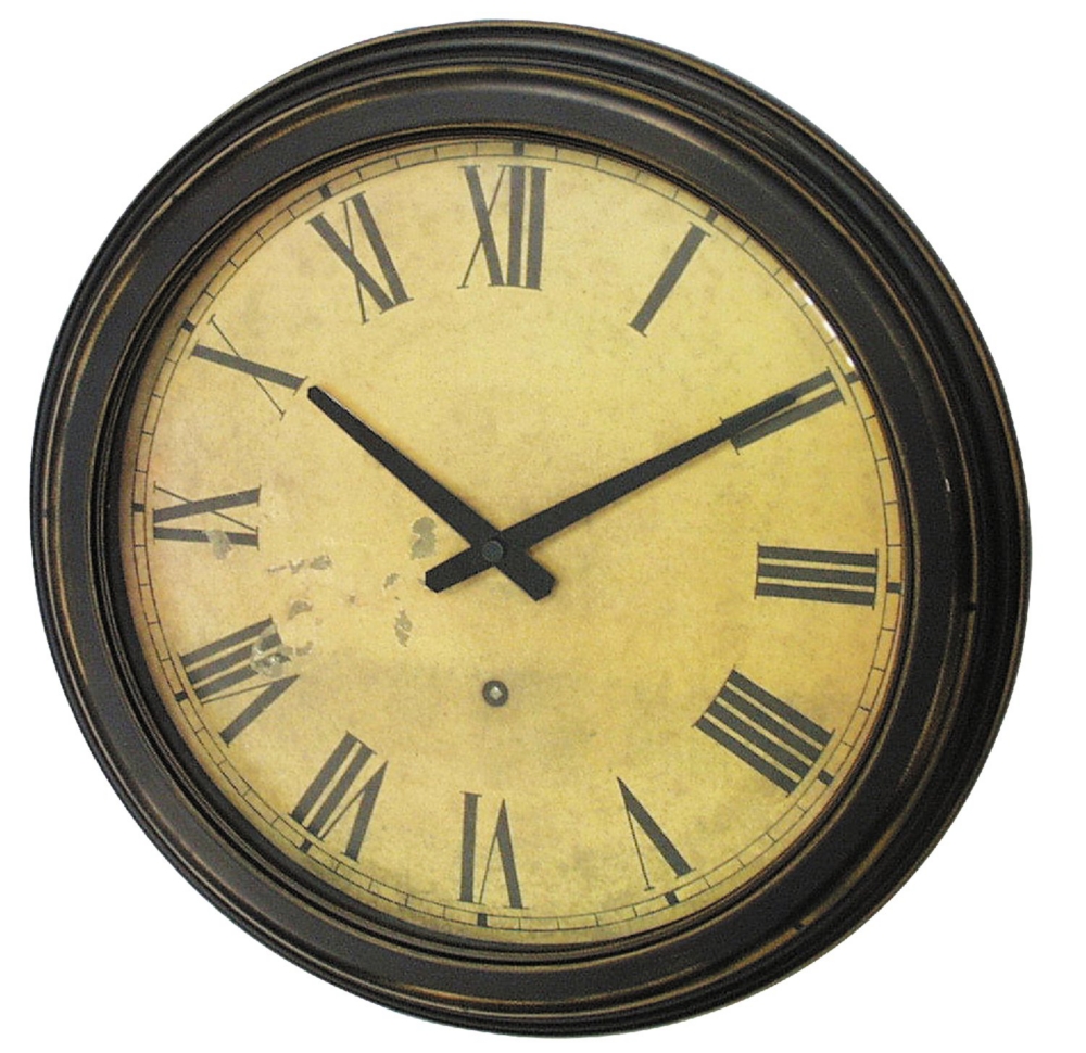 The Tattler Wall Clock