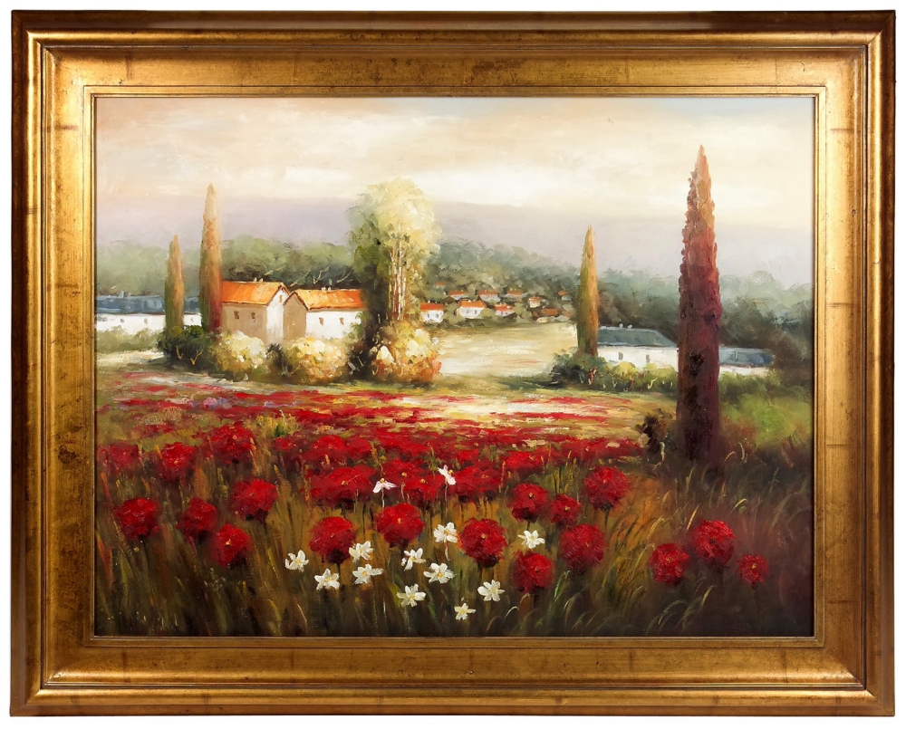 Wildflower Oil Painting