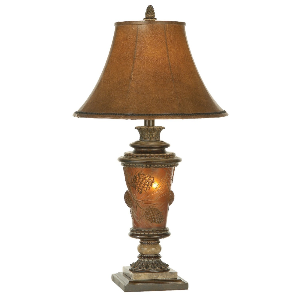 Pine Cone Glow Lamp
