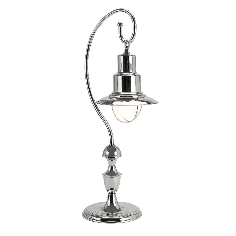 Nickel Station Table Lamp