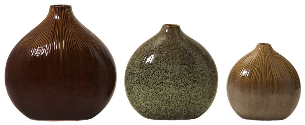 Myanmar Vases-Set of 3