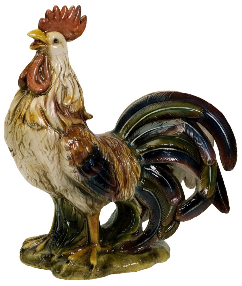 Large Multicolor Rooster