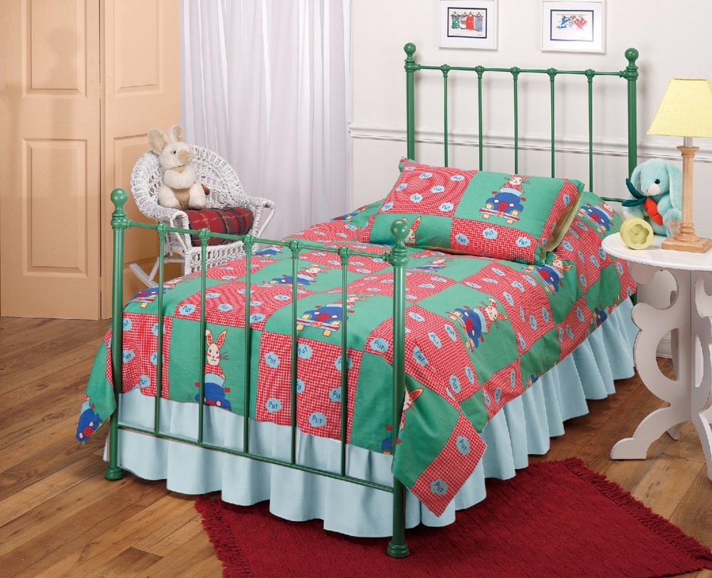 Molly Green Twin Metal Headboard