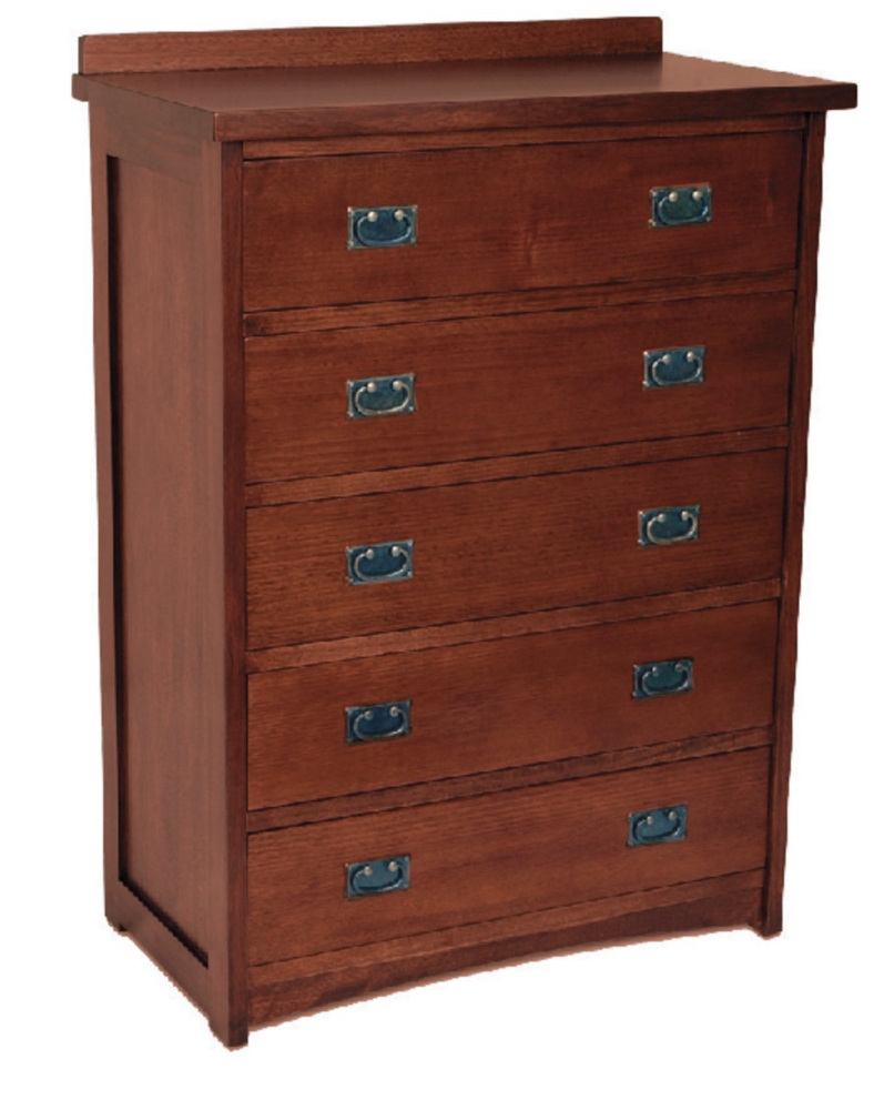 Mission 5 Drawer Chest