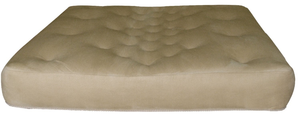 Beautyrest Full Futon Mattress - Parchment Microfiber Cover