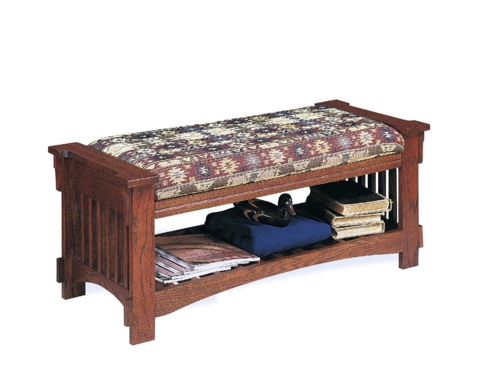 Oak Mission Bench