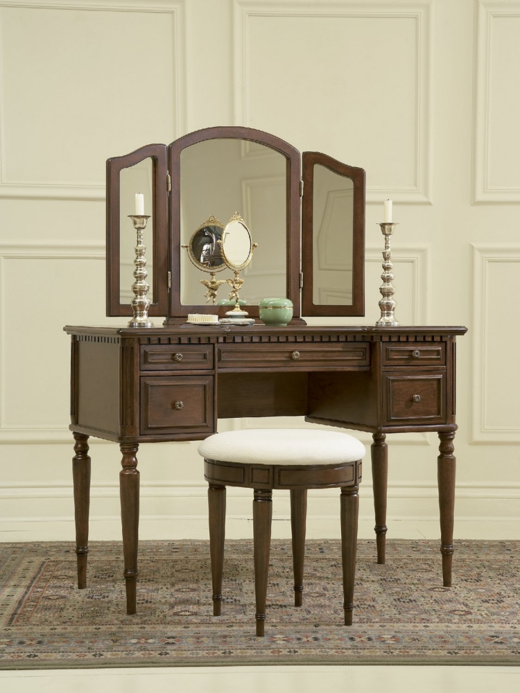 Warm Cherry Vanity