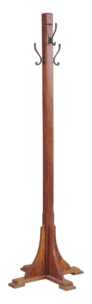 Mission Coat Rack - Light Oak