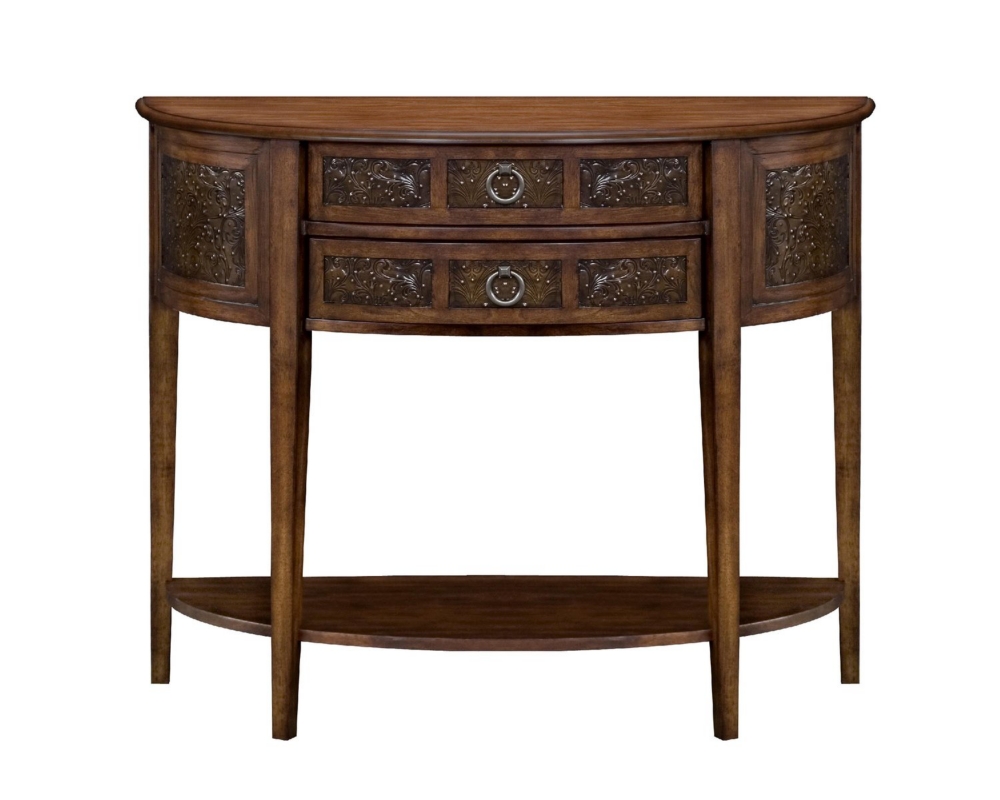 Lisbon Demilune Console Table