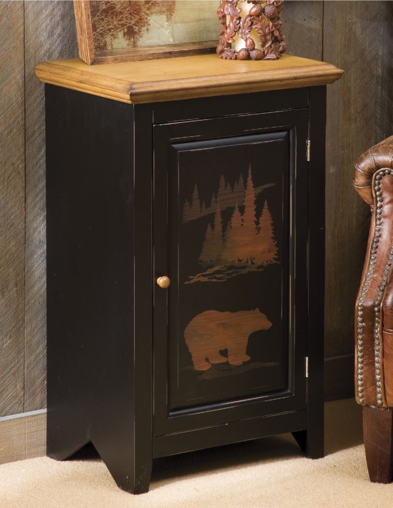 Bear Cabinet with Single Door