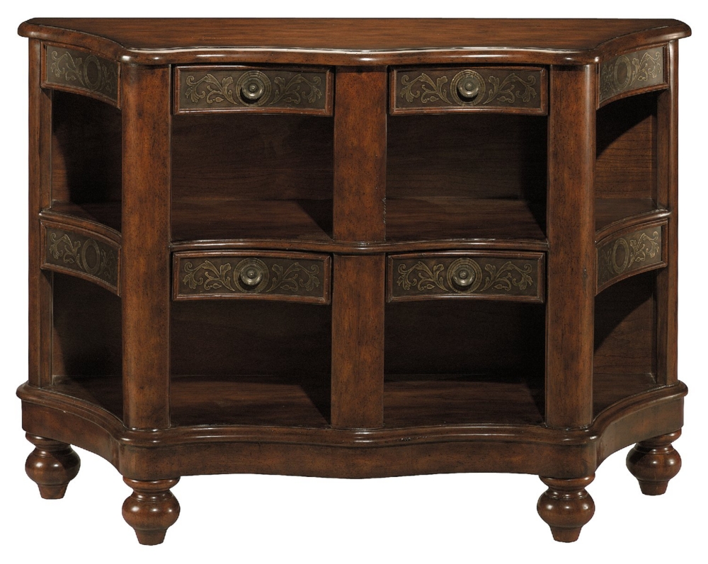 Lisbon Open Shelf Credenza