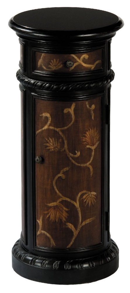 Roxbury Pedestal/Storage Table