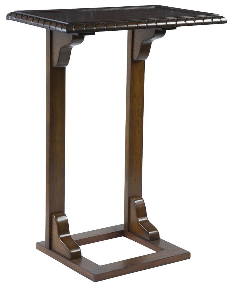 Pecan Sofa Server/Snack Table